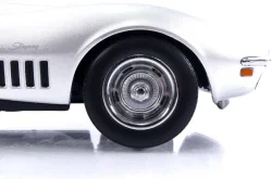 Chevrolet Corvette Coupé (C3) 1969, silver, 189032, Norev 1:18 