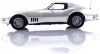 Chevrolet Corvette Coupé (C3) 1969, silver, 189032, Norev 1:18 