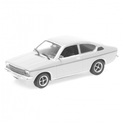 Opel Kadett Coupe 1973 White, 870040122, Minichamps 1:87