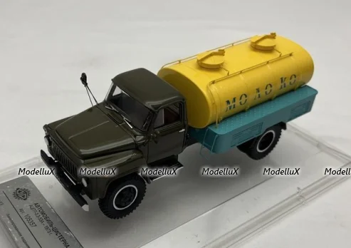 Газ-53А АЦПТ-3,3 "Молоко", хаки/желтый, 1973 г., 105357, DiP Models 1:43