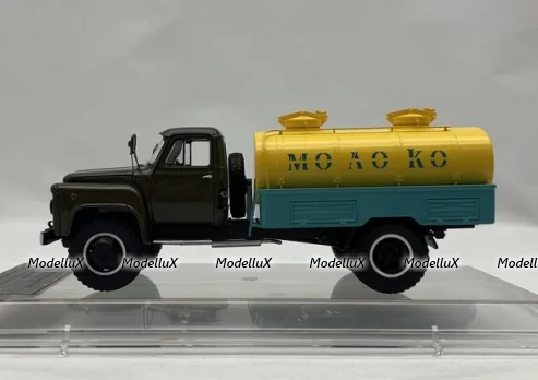 Газ-53А АЦПТ-3,3 "Молоко", хаки/желтый, 1973 г., 105357, DiP Models 1:43