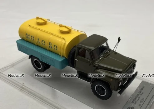 Газ-53А АЦПТ-3,3 "Молоко", хаки/желтый, 1973 г., 105357, DiP Models 1:43