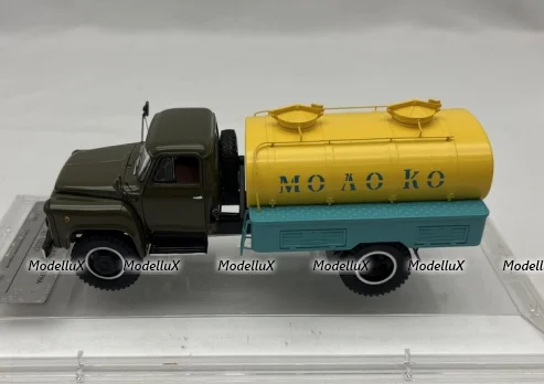 Газ-53А АЦПТ-3,3 "Молоко", хаки/желтый, 1973 г., 105357, DiP Models 1:43