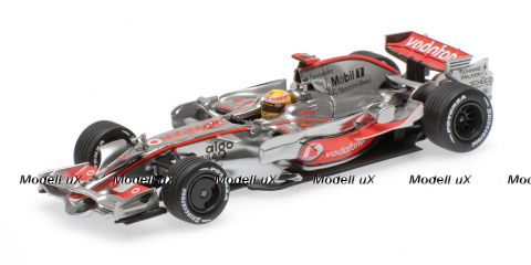 McLaren Mercedes Vodafone MP4/23 Lewis Hamilton World Champion 2008 Brazil GP, 530084332, Minichamps 1:43