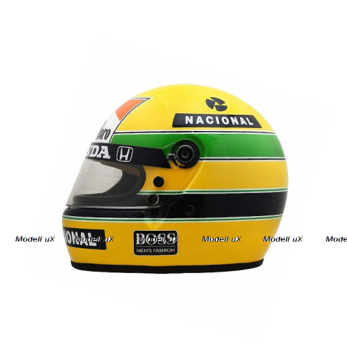 Helmet Ayrton Senna 1988, 540388812, Minichamps 1:10