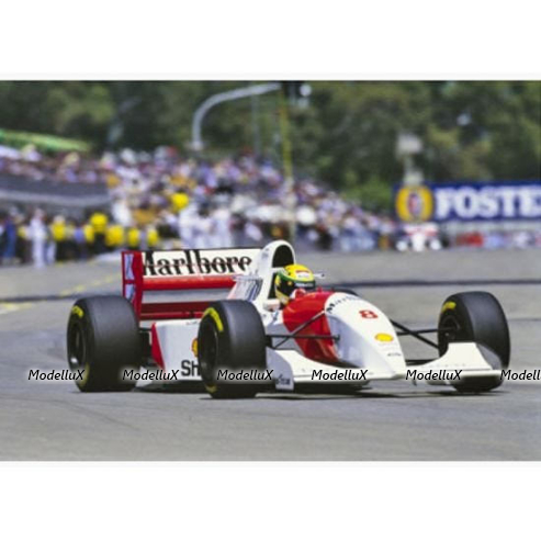 McLaren Ford MP4/8 Ayrton Senna Winner Australian GP 1993, 540931838, Minichamps 1:18