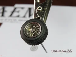 Фототравление Имитация спицованных колес №2 (никелирование), EM-179, 1:43