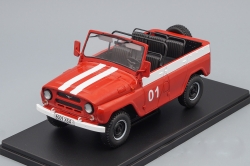 УАЗ-469Б Пожарный, Легендарные Советские Автомобили №64, Hachette 1:24
