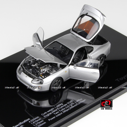 Toyota Supra A80, Silver, LCD43009SI, LCD 1:43