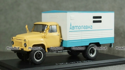 Газ-53 ГЗСА-3723 Автолавка, SSM1340, SSM 1:43