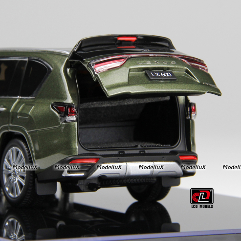 Lexus LX600 2022, green, LCD43013NG, LCD 1:43