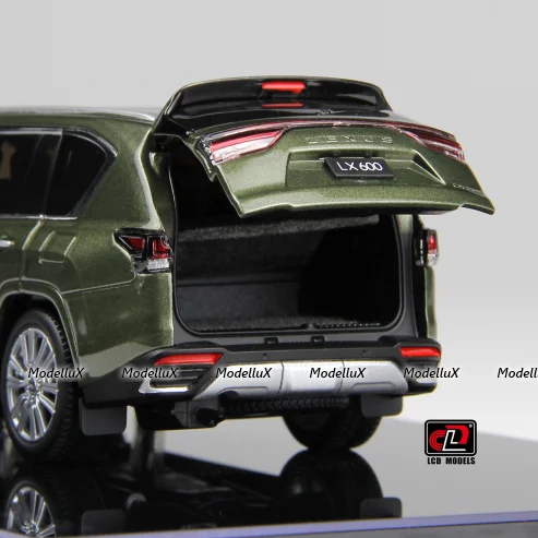 Lexus LX600 2022, green, LCD43013NG, LCD 1:43