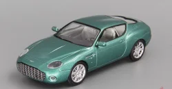 Aston Martin DB7 Zagato 2002, green, Суперкары, лучшие Автомобили Мира #43, Deagostini 1:43