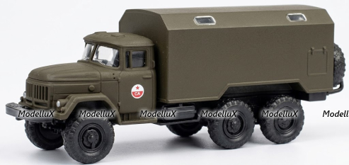 ЗиЛ 131 кунг СА, КУМ 480 1:87