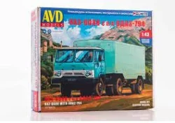 Сборная модель КАЗ 608 с полуприцепом ОДАЗ 794, 7078AVD, AVD Models 1:43 