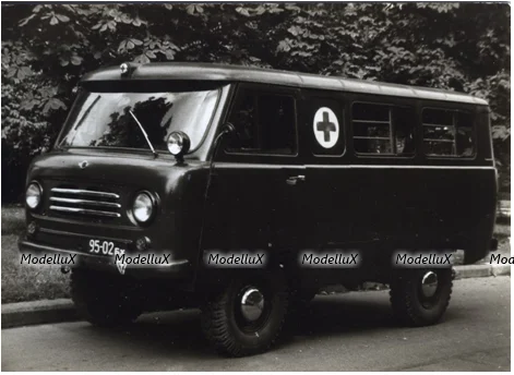 Уаз-450А, Медицинская Помощь, МО СССР 1962 г., 145025, DiP Models 1:43