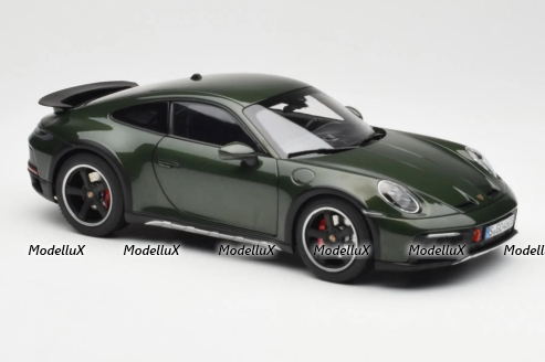 Porsche 911 Dakar 2023, green, 187241, Norev 1:18