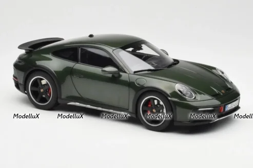 Porsche 911 Dakar 2023, green, 187241, Norev 1:18
