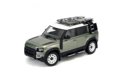Land Rover Defender 110 With Roof Pack 2020 Pangea Green, Almost Real 1:18
