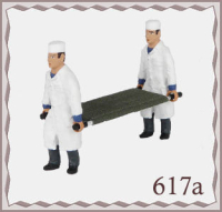 Санитары с носилками №617a