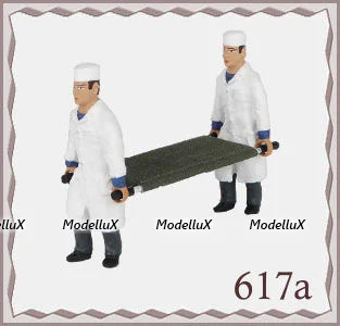 Санитары с носилками №617a