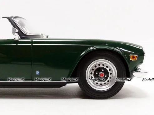 Triumph TR6 1969 Dark Green (LHD), 155132036, Minichamps 1:18