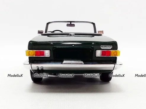 Triumph TR6 1969 Dark Green (LHD), 155132036, Minichamps 1:18