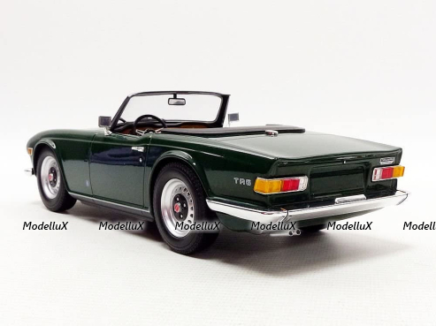 Triumph TR6 1969 Dark Green (LHD), 155132036, Minichamps 1:18
