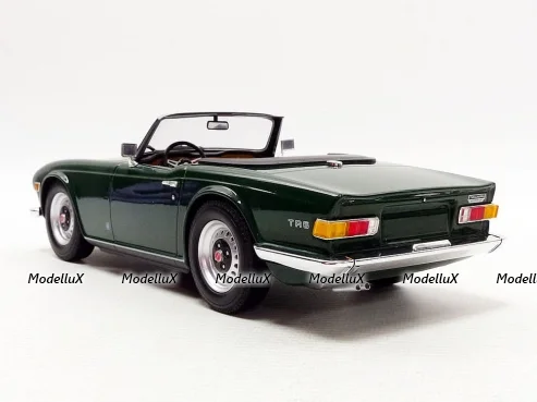 Triumph TR6 1969 Dark Green (LHD), 155132036, Minichamps 1:18
