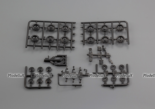 Кит, набор деталей для сборки шасси без кузова АРС-12Д, 515102, DiP Models 1:43