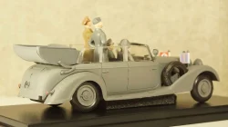 Mercedes Operazione Barbarossa Summer 1941 With Figures Hitler, Mussolini, UAN208, RIO 1:43