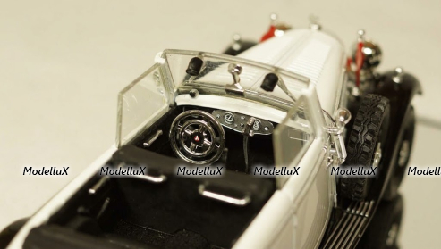 Mercedes G4 1938 cabrio white, Signature Models 1:43