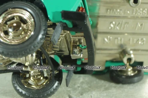 Ваз-2121 Нива А20 с прицепом скиф, июнь 1982г., Тантал/Радон 1:43