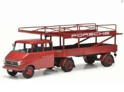 Opel Blitz Race Transporter  "PORSCHE", Schuco 1:18