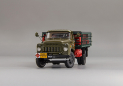 ГАЗ 52-08 Автомобиль для транспортировки баллонов со сжиженным газом СТБ-1 1983 г. (Ташкент), 105243, DiP Models 1:43