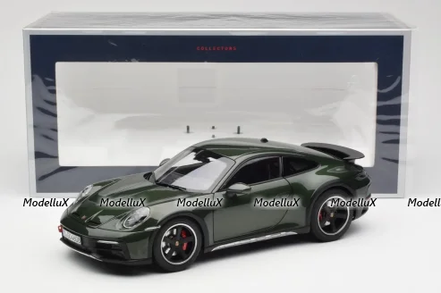 Porsche 911 Dakar 2023, green, 187241, Norev 1:18
