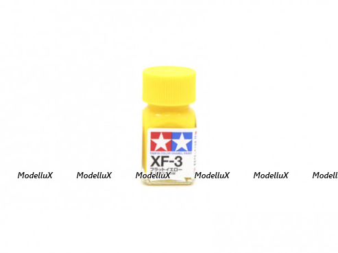 Краска матовая эмалевая (Flat Yellow), Tamiya XF-3