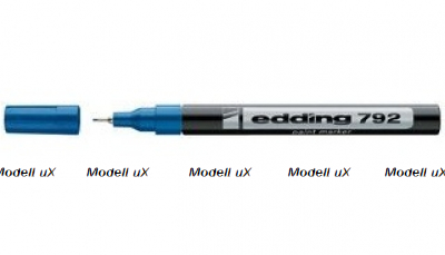 Лаковый маркер Edding 792 синий
