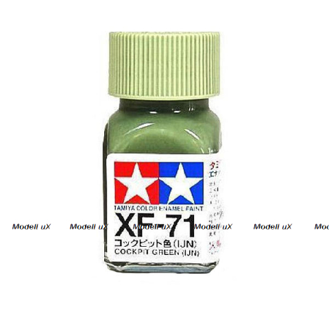 Краска матовая эмалевая (Cockpit Green) (IJN), Tamiya XF-71