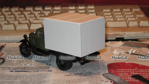 Газ АА Автозак Милиция, Gemini 1:43