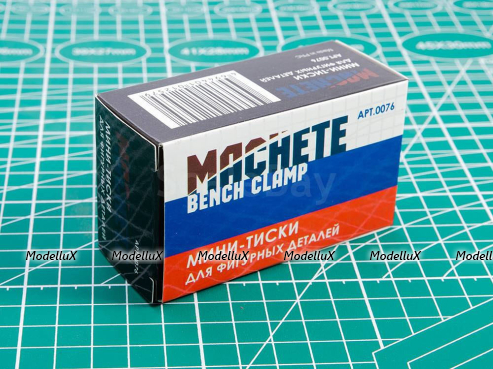 Мини-тиски для фигурных деталей,0076, MACHETE