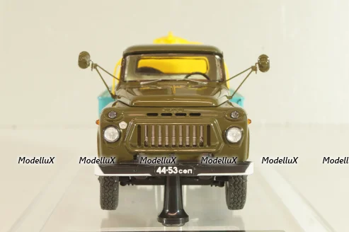 Газ-53А АЦПТ-3,3 "Молоко", хаки/желтый, 1973 г., 105357, DiP Models 1:43