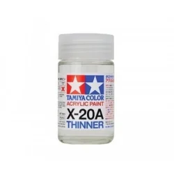 Растворитель для акриловых красок серии X и XF от Tamiya, 46мл, X-20A, Tamiya