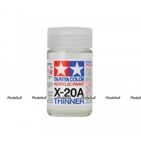 Растворитель для акриловых красок серии X и XF от Tamiya, 46мл, X-20A, Tamiya