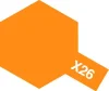Краска глянцевая акриловая (Clear Orange), Tamiya X-26