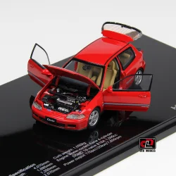 Honda Civic SiR II (EG6), Red, LCD43010RD, LCD 1:43