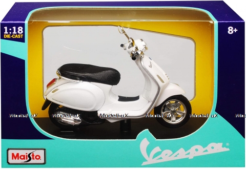 Vespa Primavera 150, white, 2014, Maisto 1:18