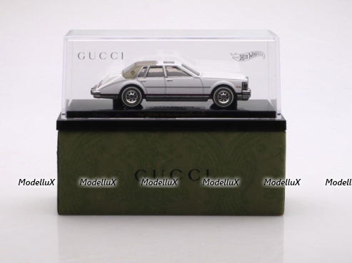 Cadillac Seville, 1982, Limited Edition, GUCCI & Hot Wheels 1:64