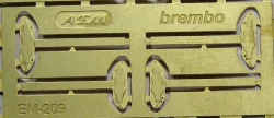 Фототравление Тормозные суппорта Brembo, EM-209