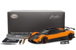 Pagani Zonda Cinque Coupe 2009, Orange, ALM856031, Almost Real 1:18